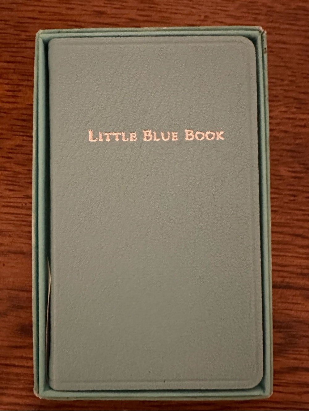 New Tiffany little blue Notebook
